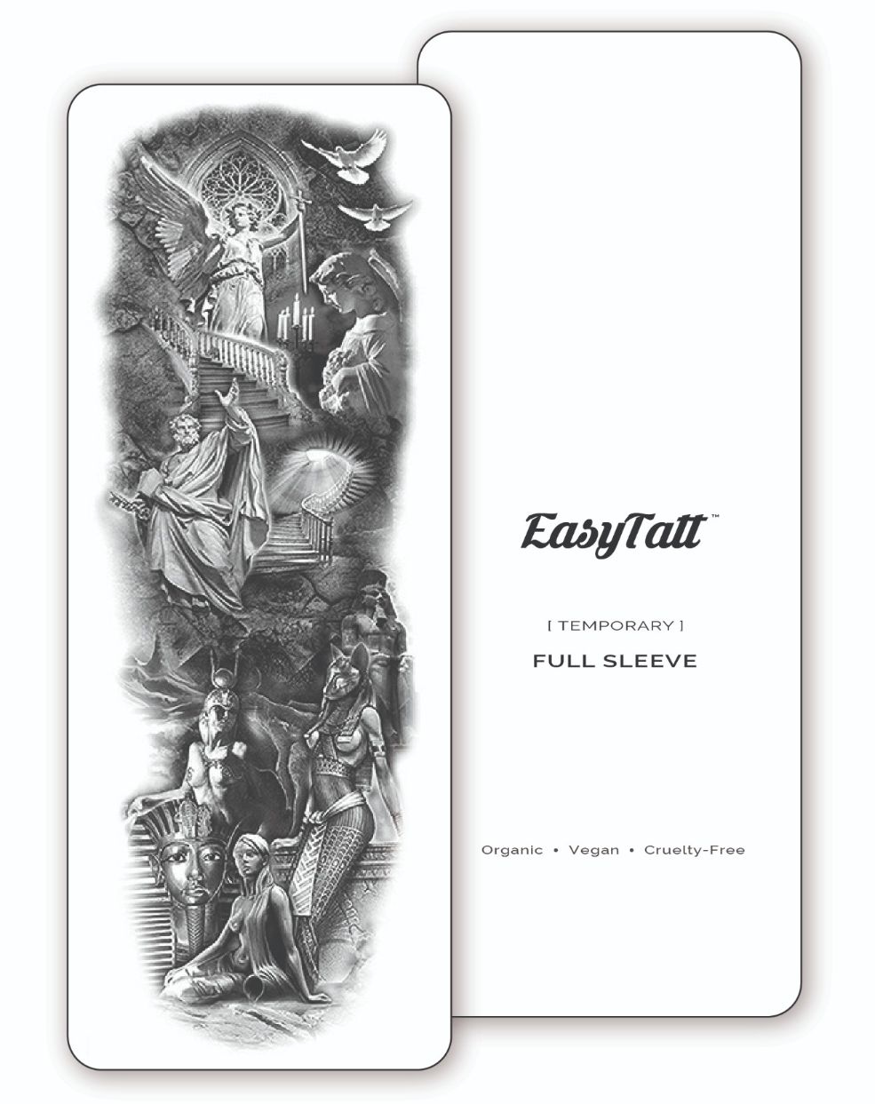 (Full Sleeve) Egyptian - Temporary Tattoo