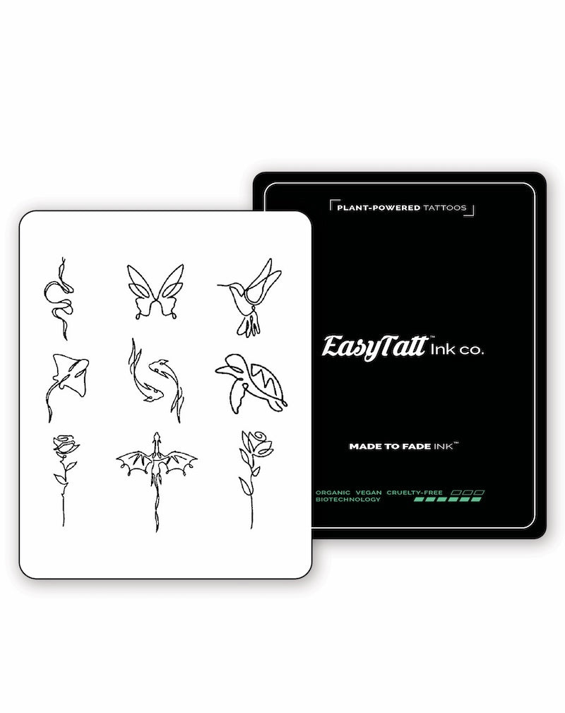 Minimal Creatures Pack – 9 Tattoos