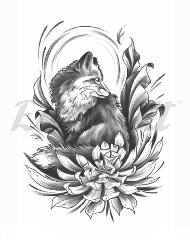 Solo Fox - Temporary Tattoo