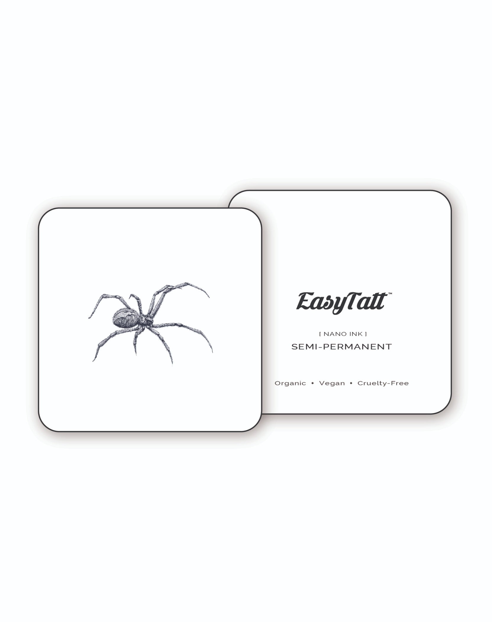 Black Widow - Semi-Permanent Tattoo