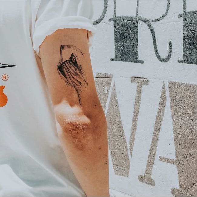 Grim Reaper - Temporary Tattoo