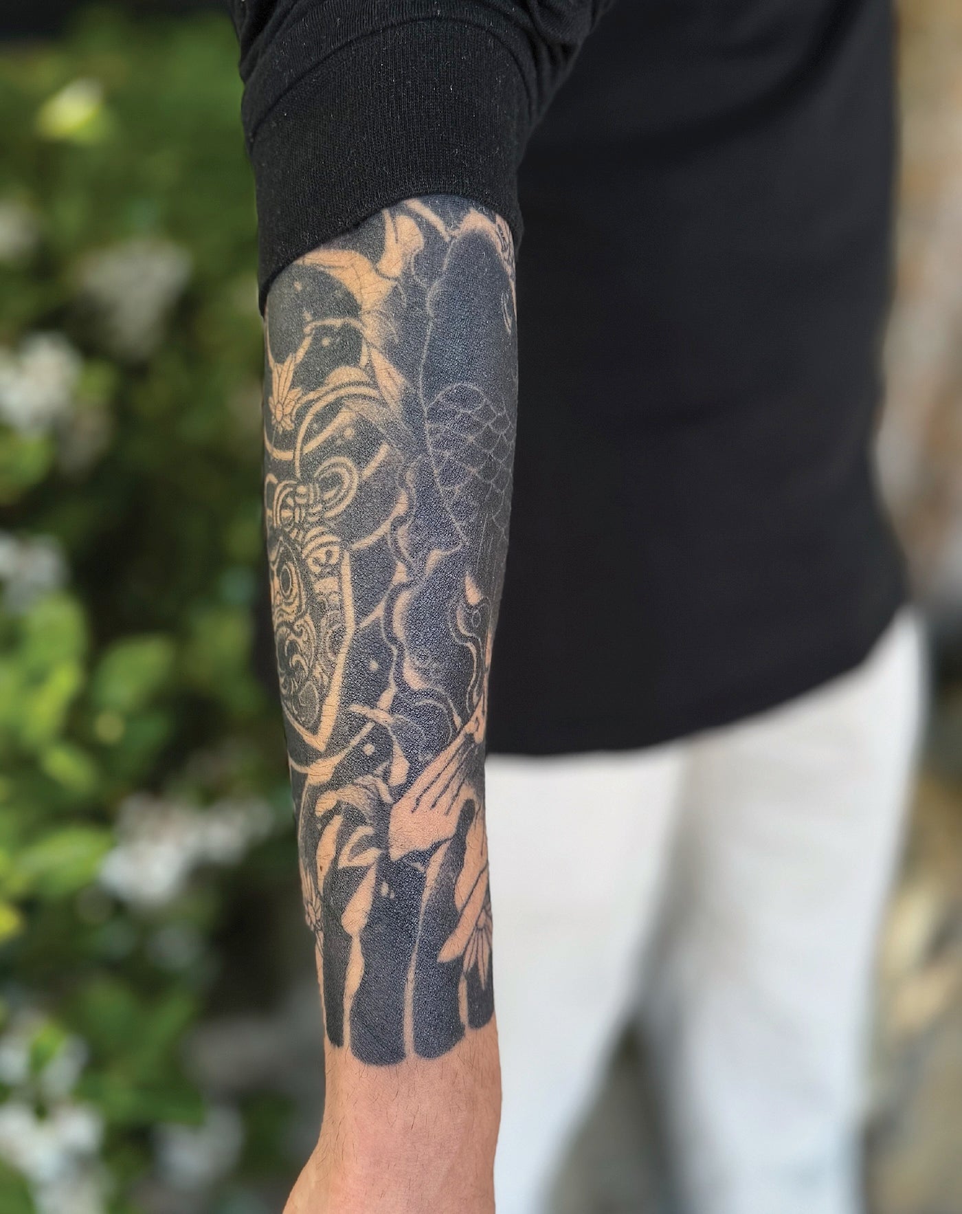 Japanese Koi - Half Sleeve