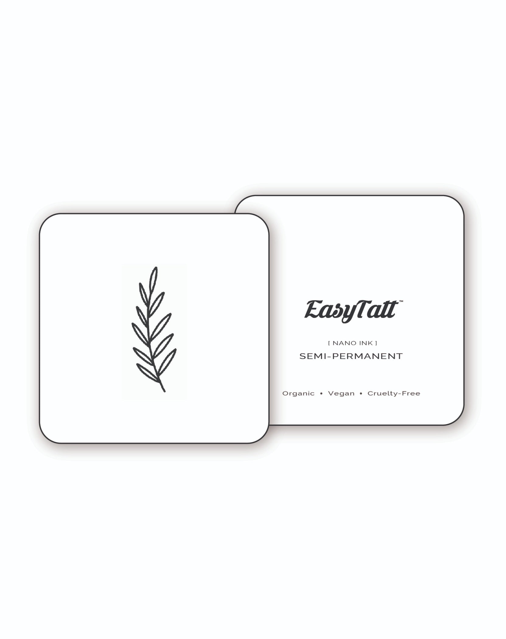 Leaf Branch - Semi-Permanent Tattoo