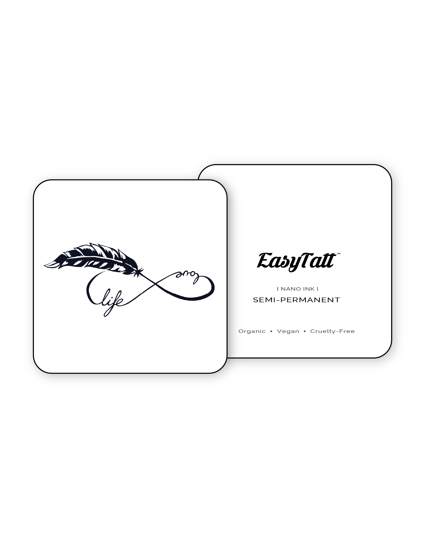 Love Life Infinity - Semi-Permanent Tattoo