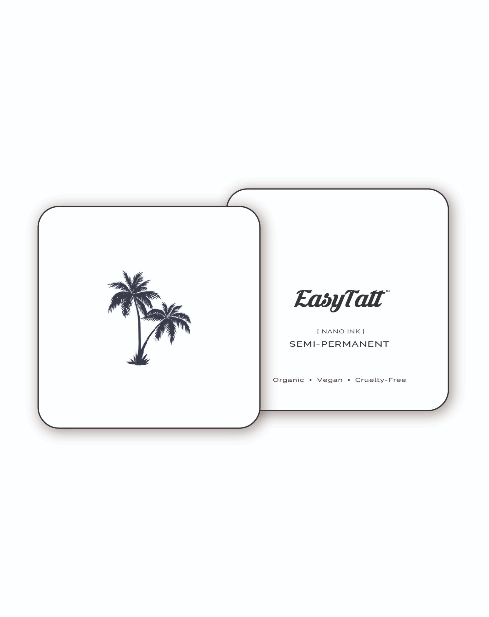 Palms x 2 - Semi-Permanent Tattoo