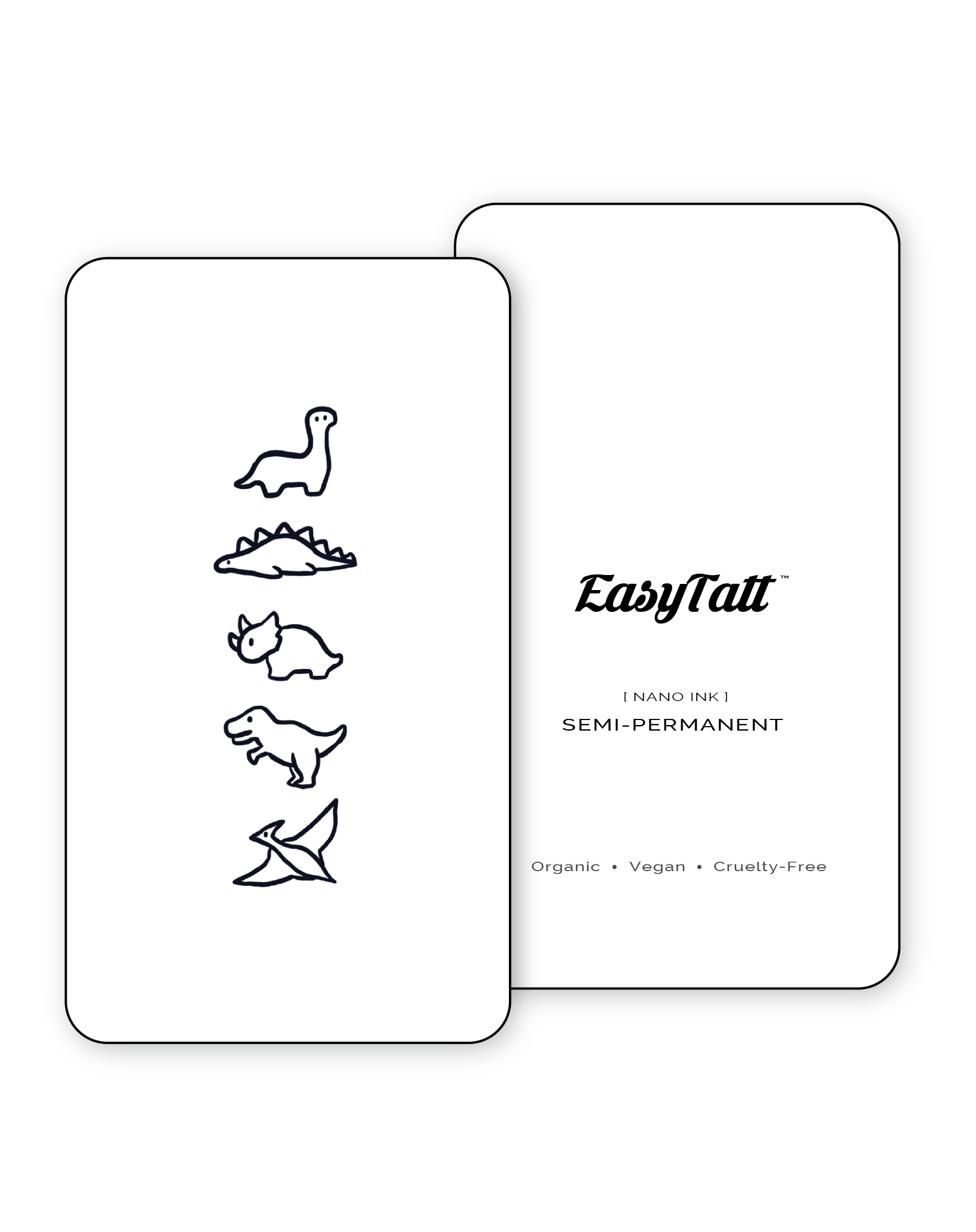 Dino Friends - 5 Tattoos