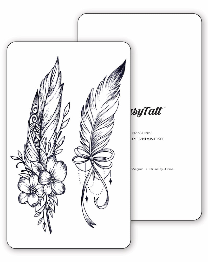 Beautiful Feathers - 2 Tattoos
