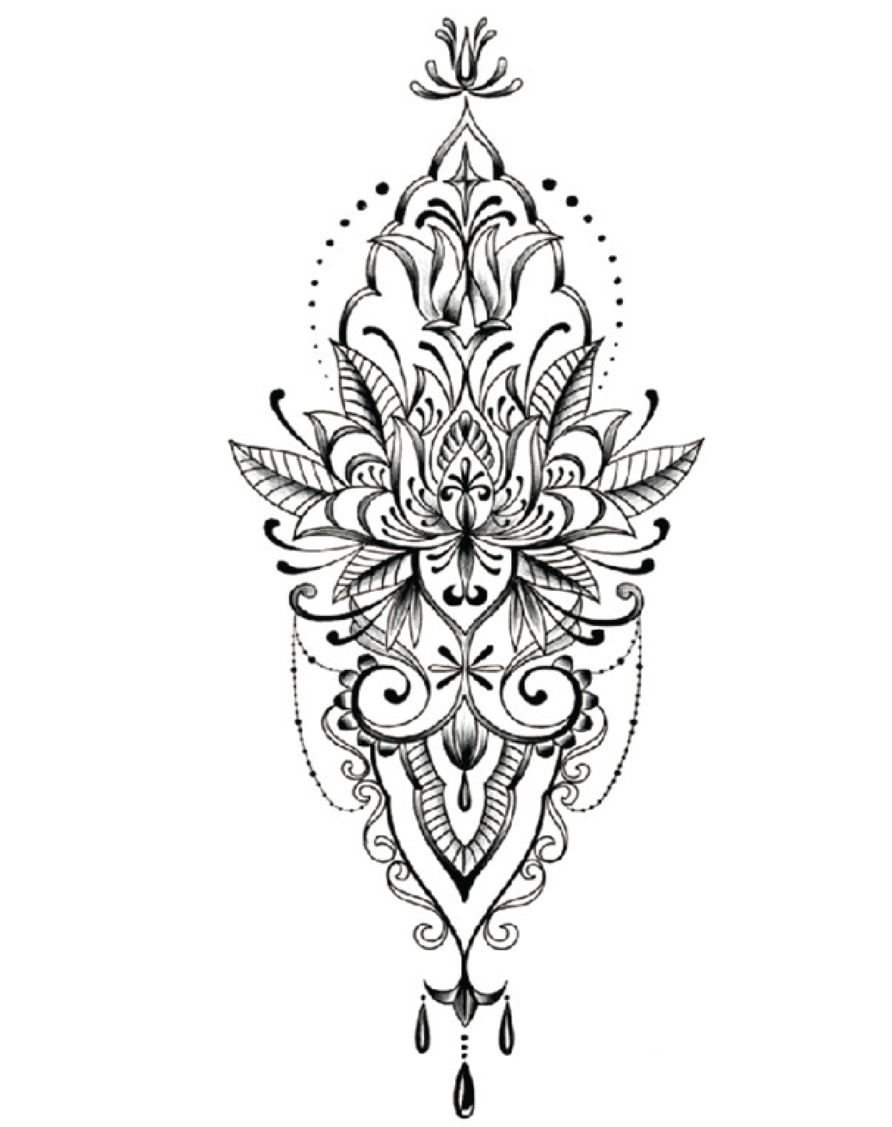 Blooming - Temporary Tattoo