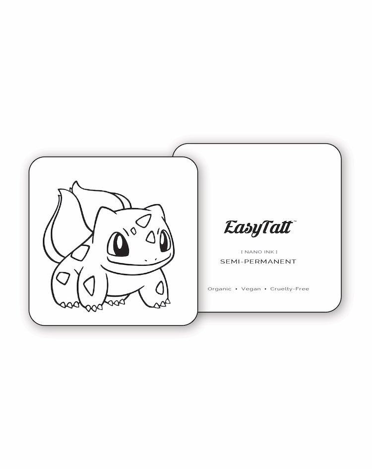 Bulbasaur - Semi-Permanent Tattoo