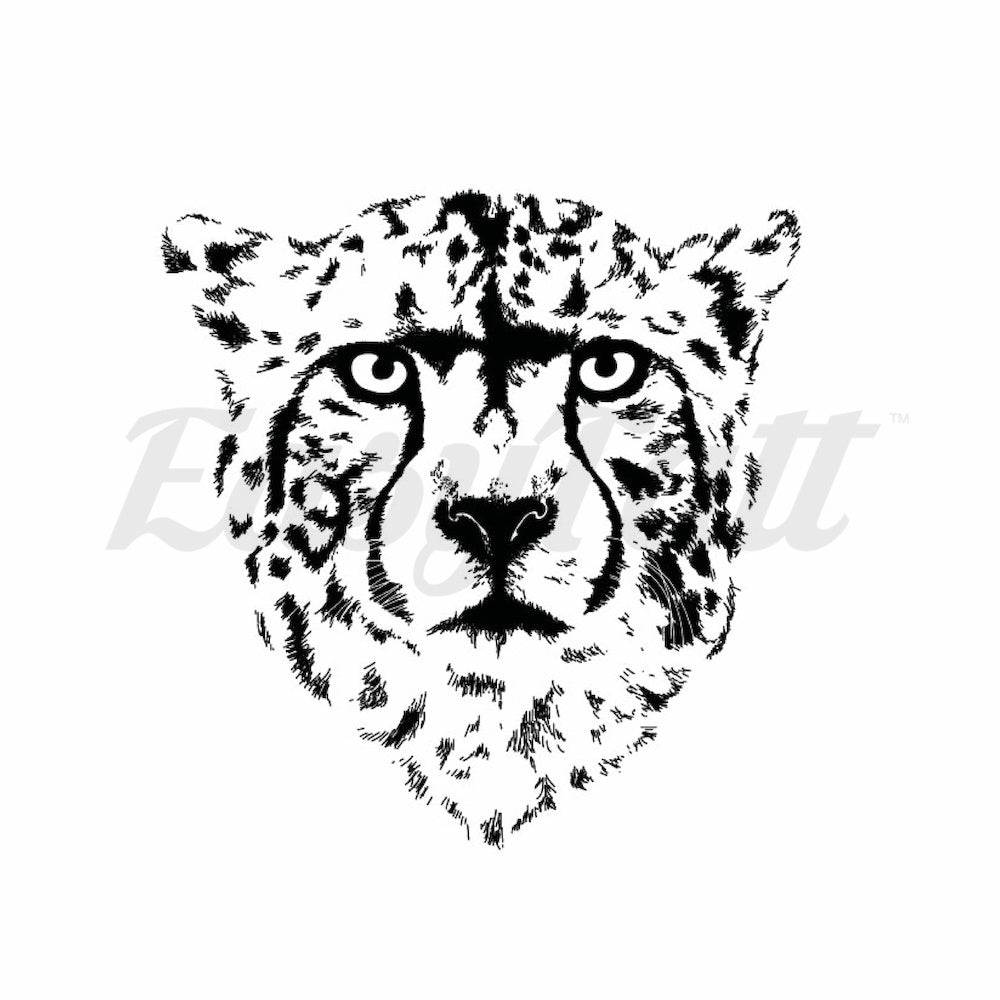 Cheetah - Temporary Tattoo