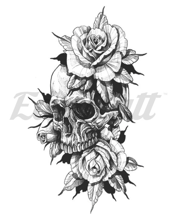 Corpse Flower - Temporary Tattoo