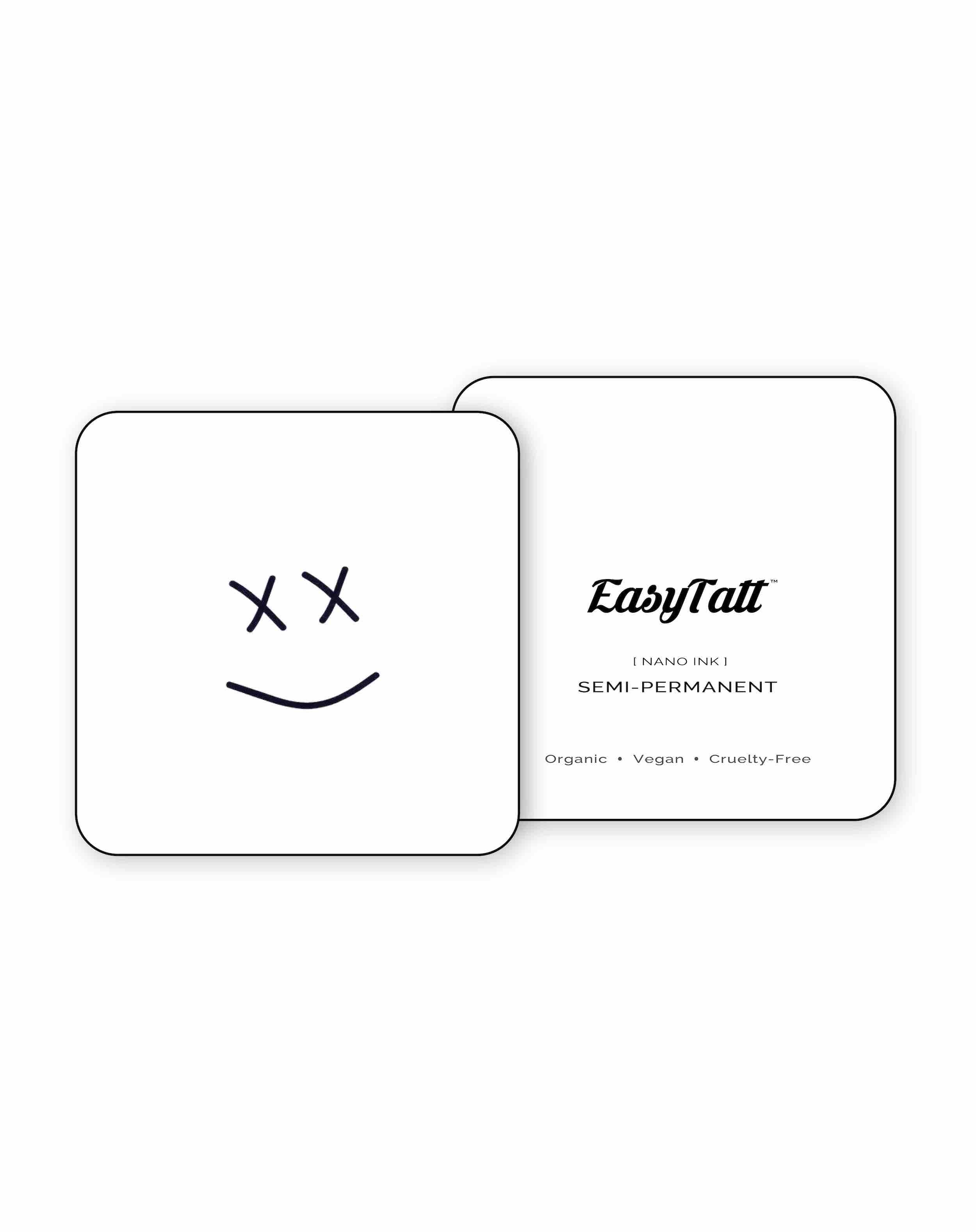 Cross-eyed - Semi-Permanent Tattoo