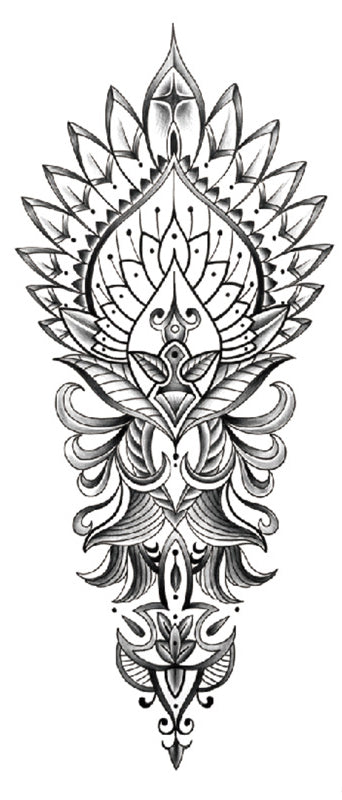 Enchanting Mandala - Temporary Tattoo