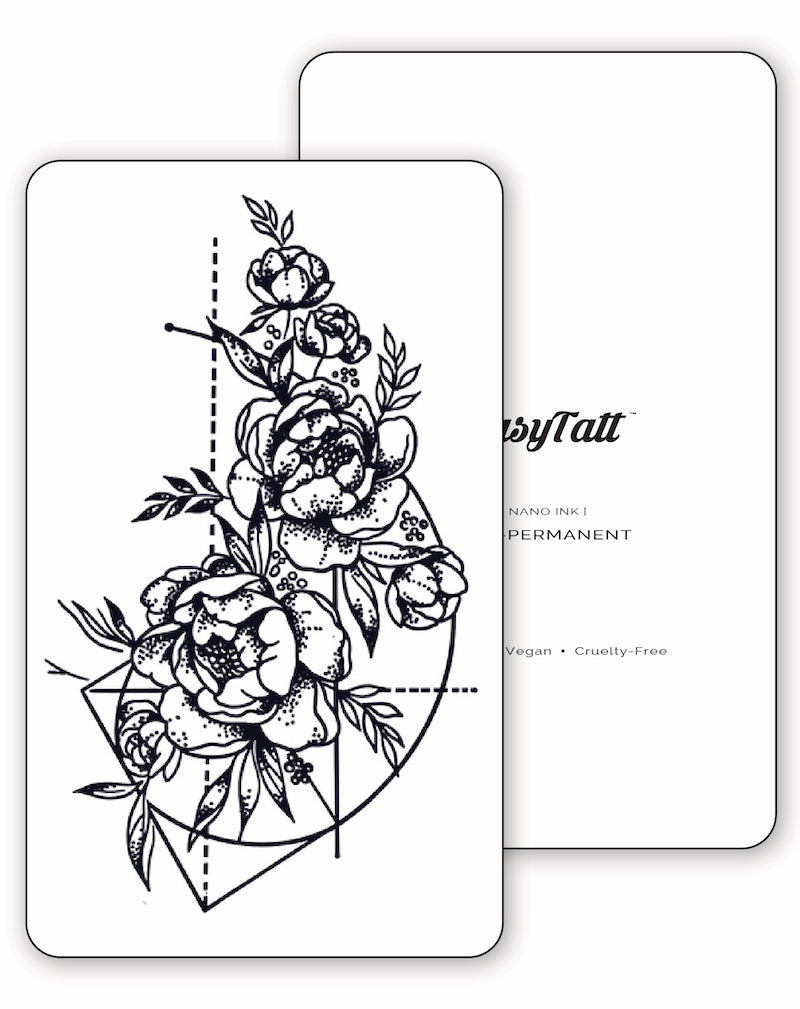 Flower Ratio - Semi-Permanent Tattoo