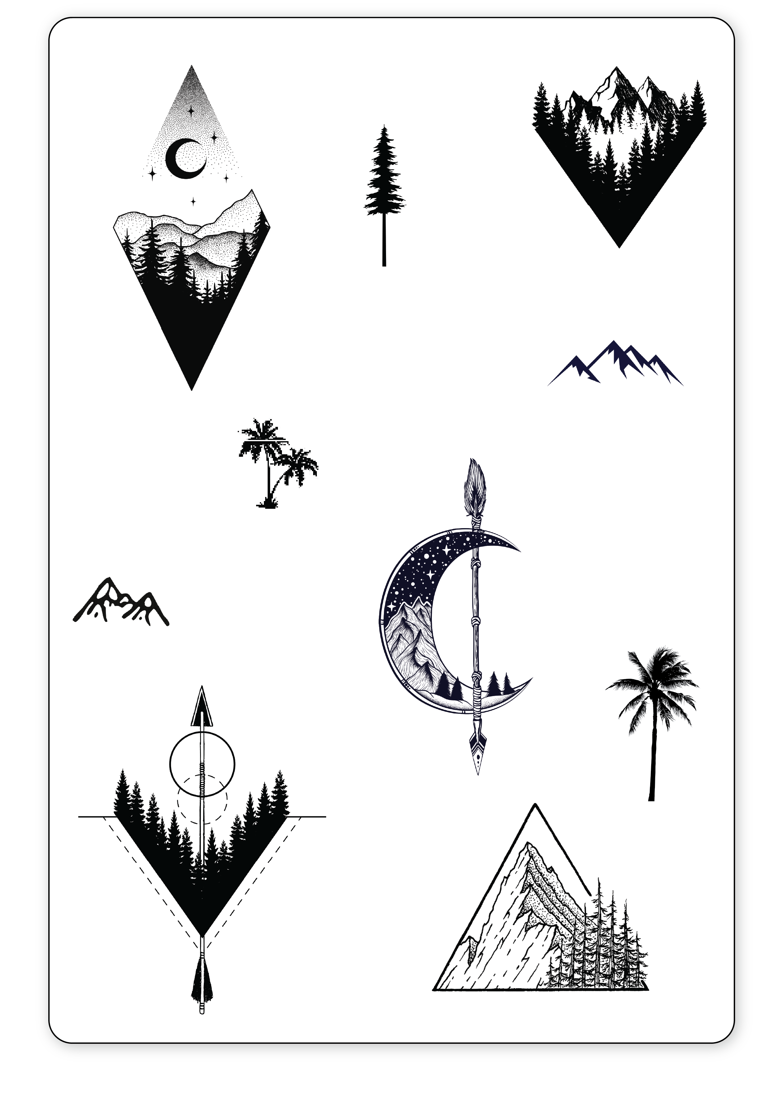 (11 Tattoos) Get Lost - Semi-Permanent Tattoos