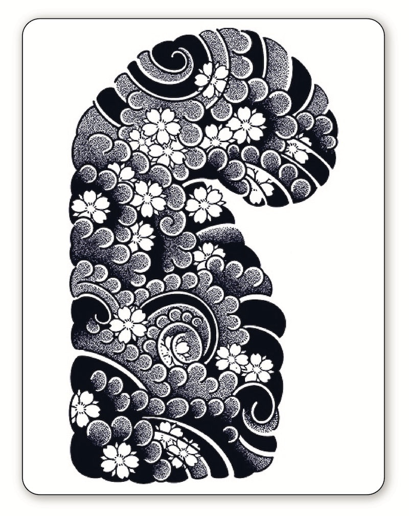 Japanese Cherry Blossoms - XXL Shoulder