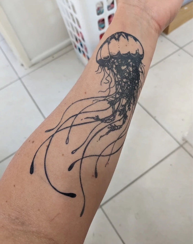 Jellyfish - Semi-Permanent Tattoo
