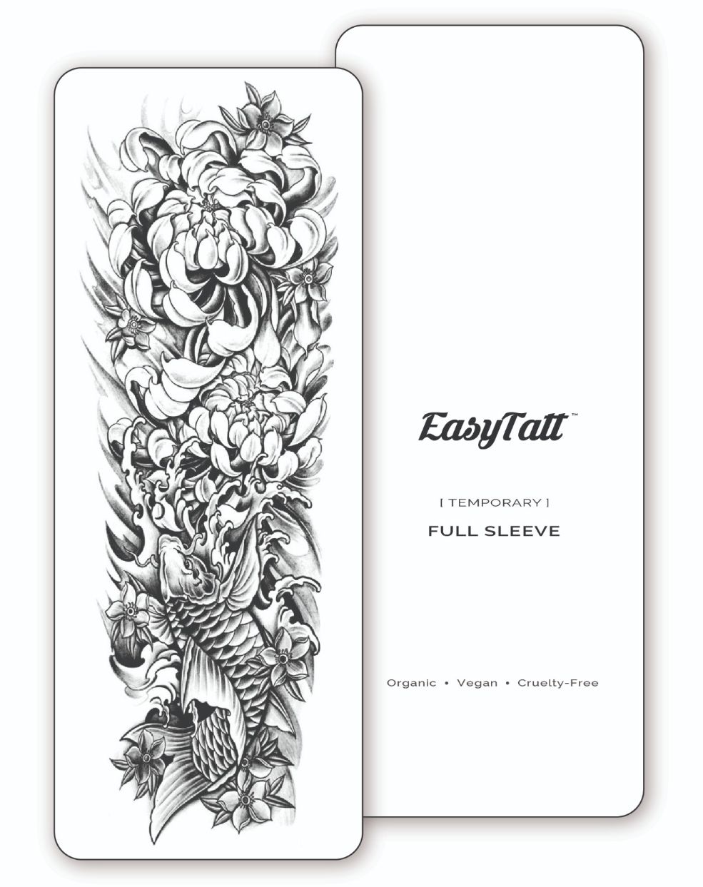 (Full Sleeve) Life on Earth - Temporary Tattoo