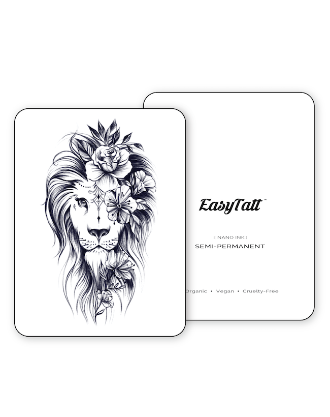 Lioness - Semi-Permanent Tattoo