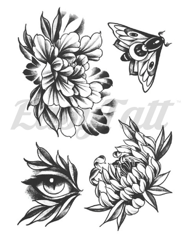 Nature Lover - Temporary Tattoos