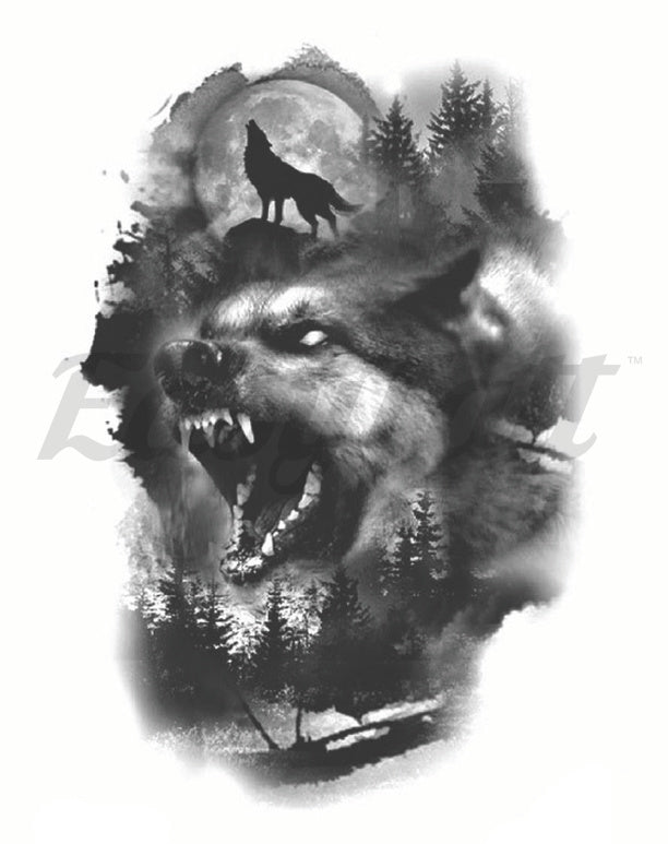 Night Stalker - Temporary Tattoo