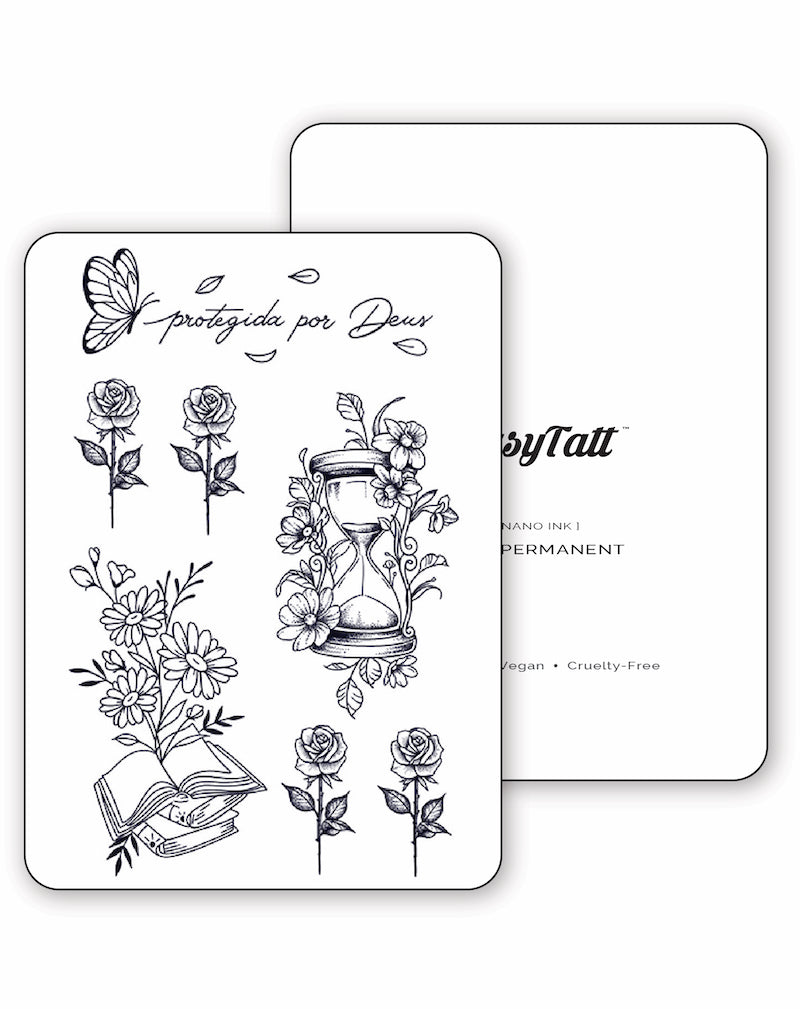 Secret Garden Pack - 7 Tattoos