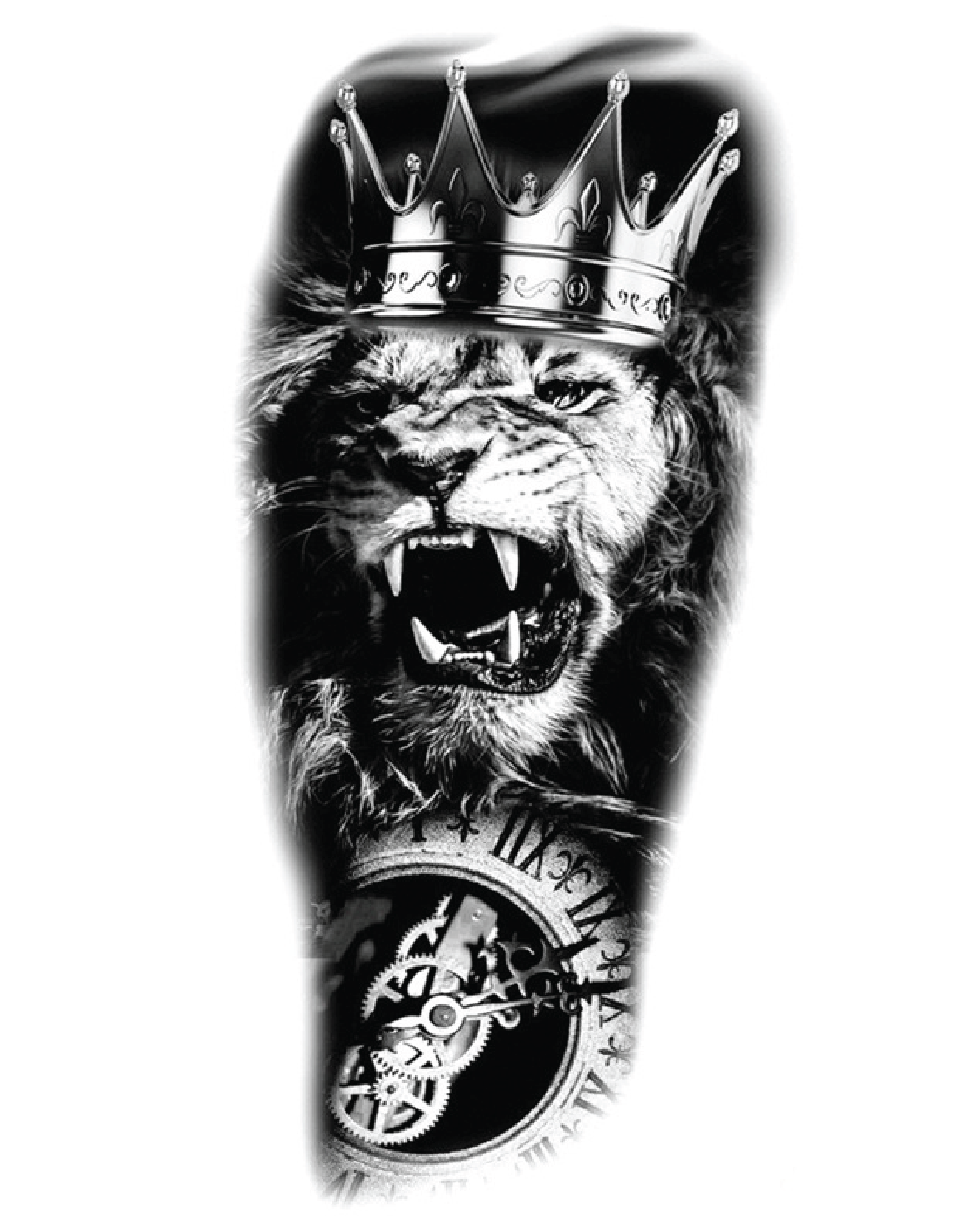 The King - Temporary Tattoo