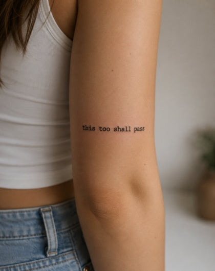 This too shall pass