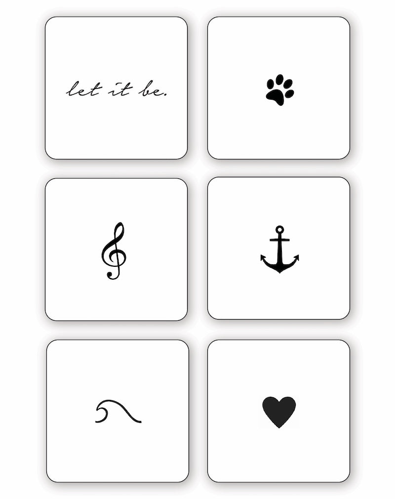 Trending Ink Pack - 6 Tattoos
