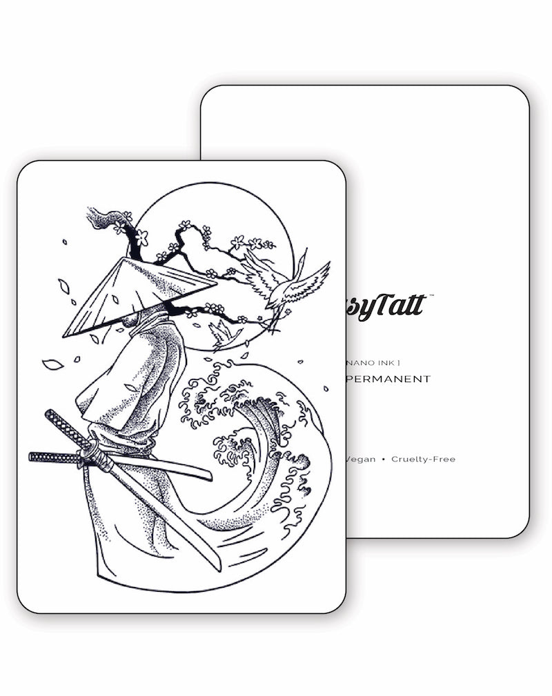 Wise Warrior - Semi-Permanent Tattoo