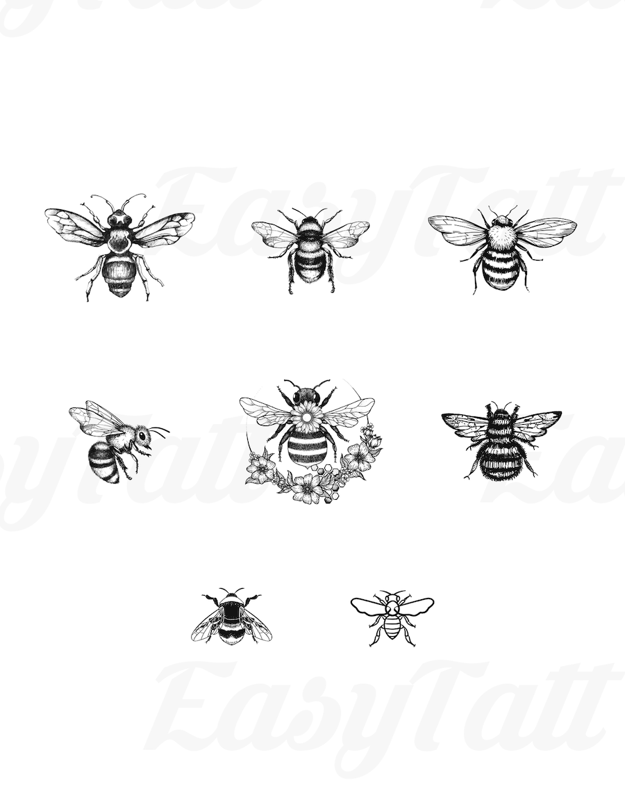 Bee Kind - Temporary Tattoos