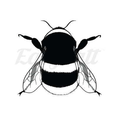 Bumble Bee - Temporary Tattoo
