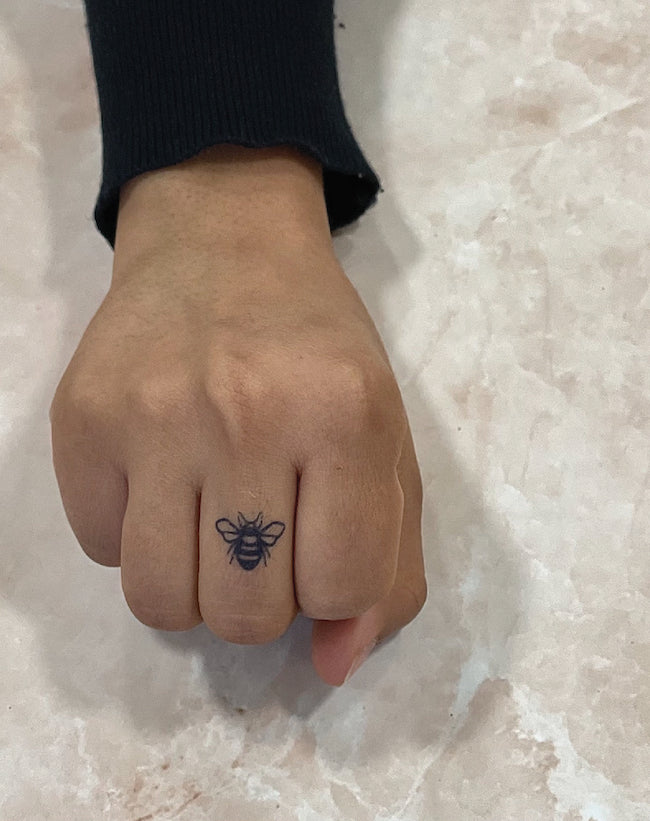 Busy Bee x 2  - Semi-Permanent Tattoo