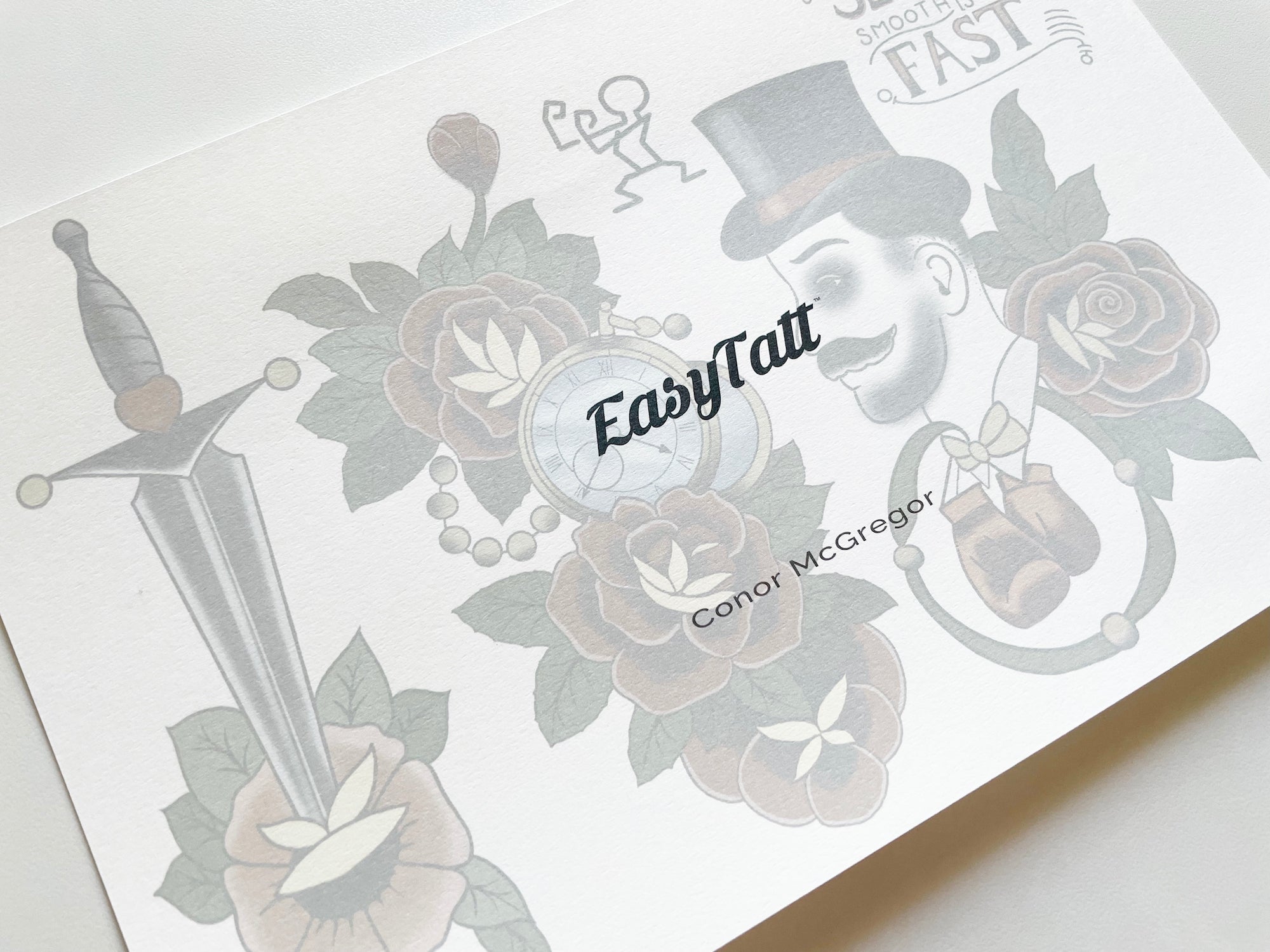 Conor McGregor Tattoos - Temporary Tattoo