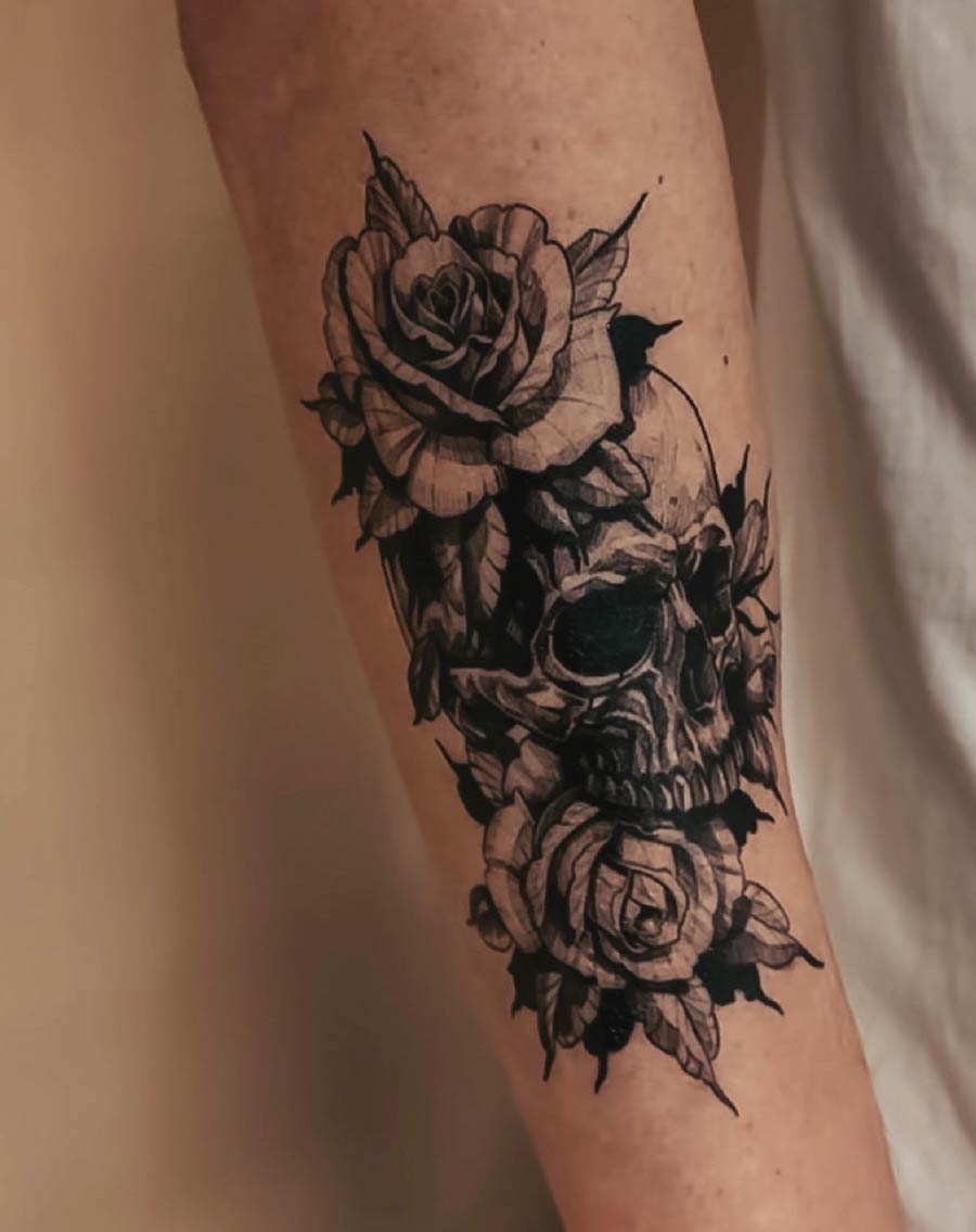 Corpse Flower - Temporary Tattoo