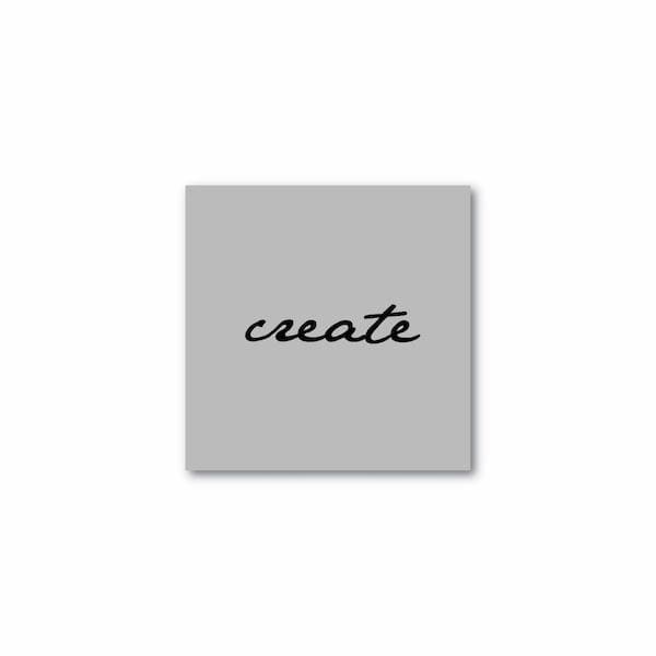 Create - Single Stencil