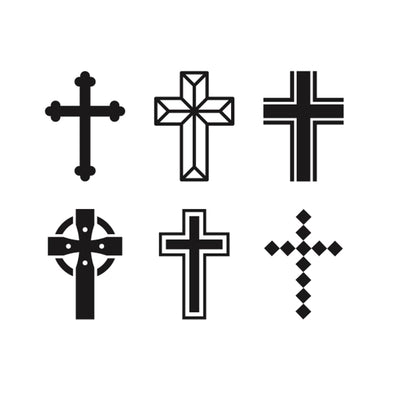 Cross Set - Temporary Tattoo