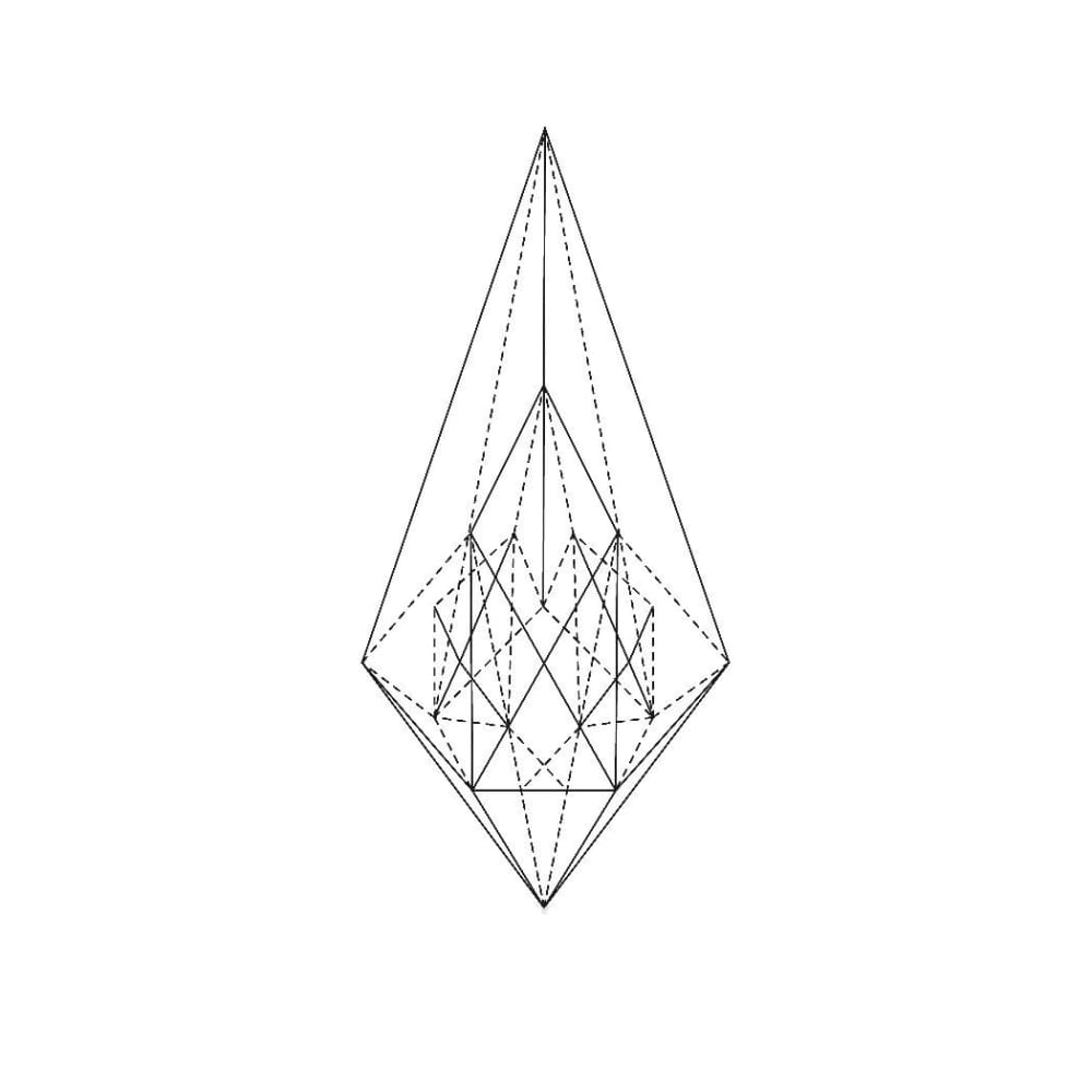 Crystal - Temporary Tattoo