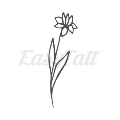 Daffodil - Temporary Tattoo