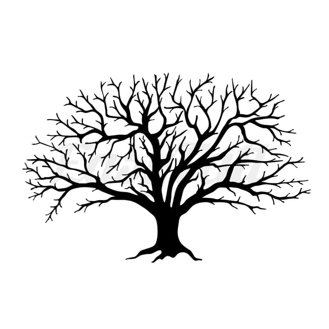 Dead Tree - Temporary Tattoo