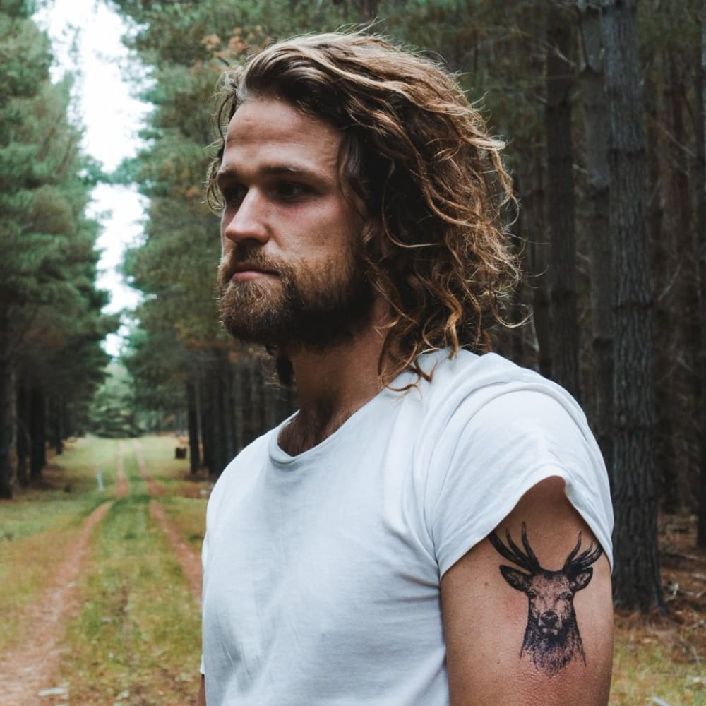 Deer - Temporary Tattoo