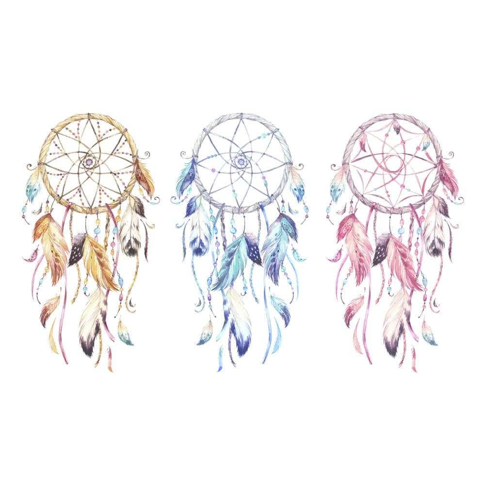 Dreamcatchers - By Octopus Artis - Temporary Tattoo