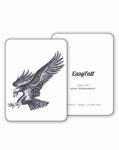 Eagle Attack - Semi-Permanent Tattoo