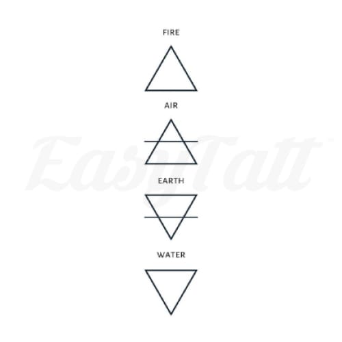 Elements Temporary Tattoos