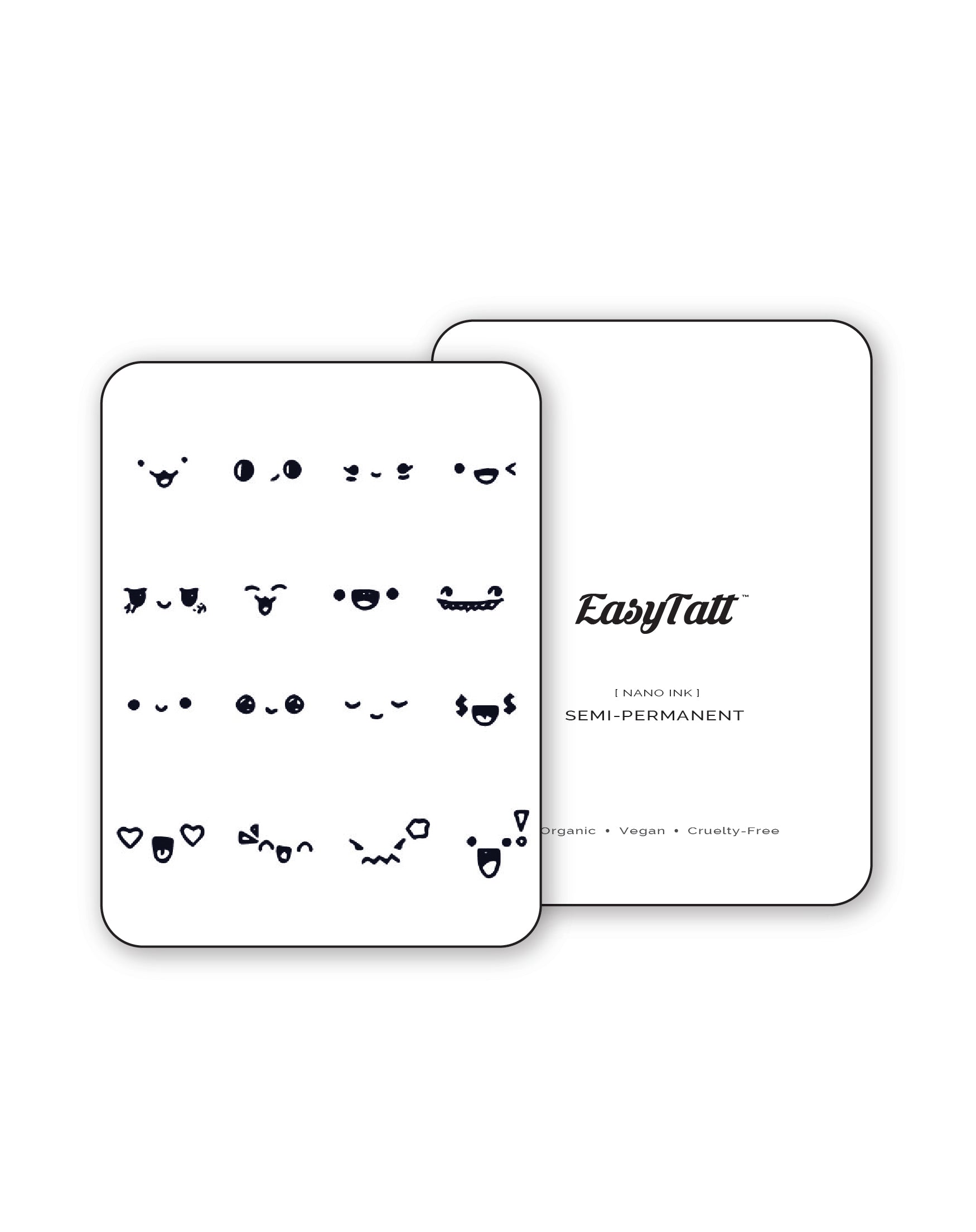 (16 Tattoos) Express Yourself - Semi-Permanent Tattoos