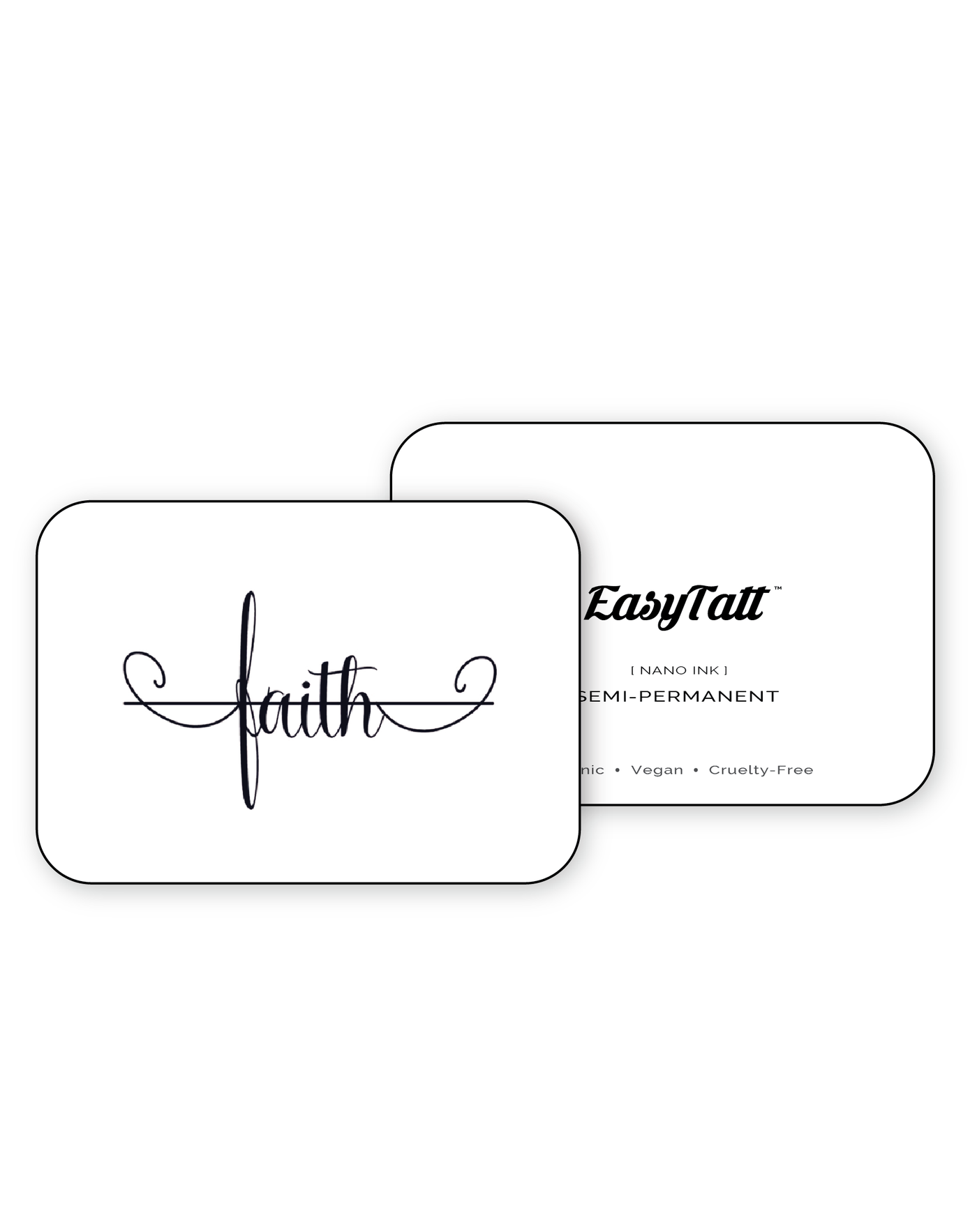 Faith - Semi-Permanent Tattoo