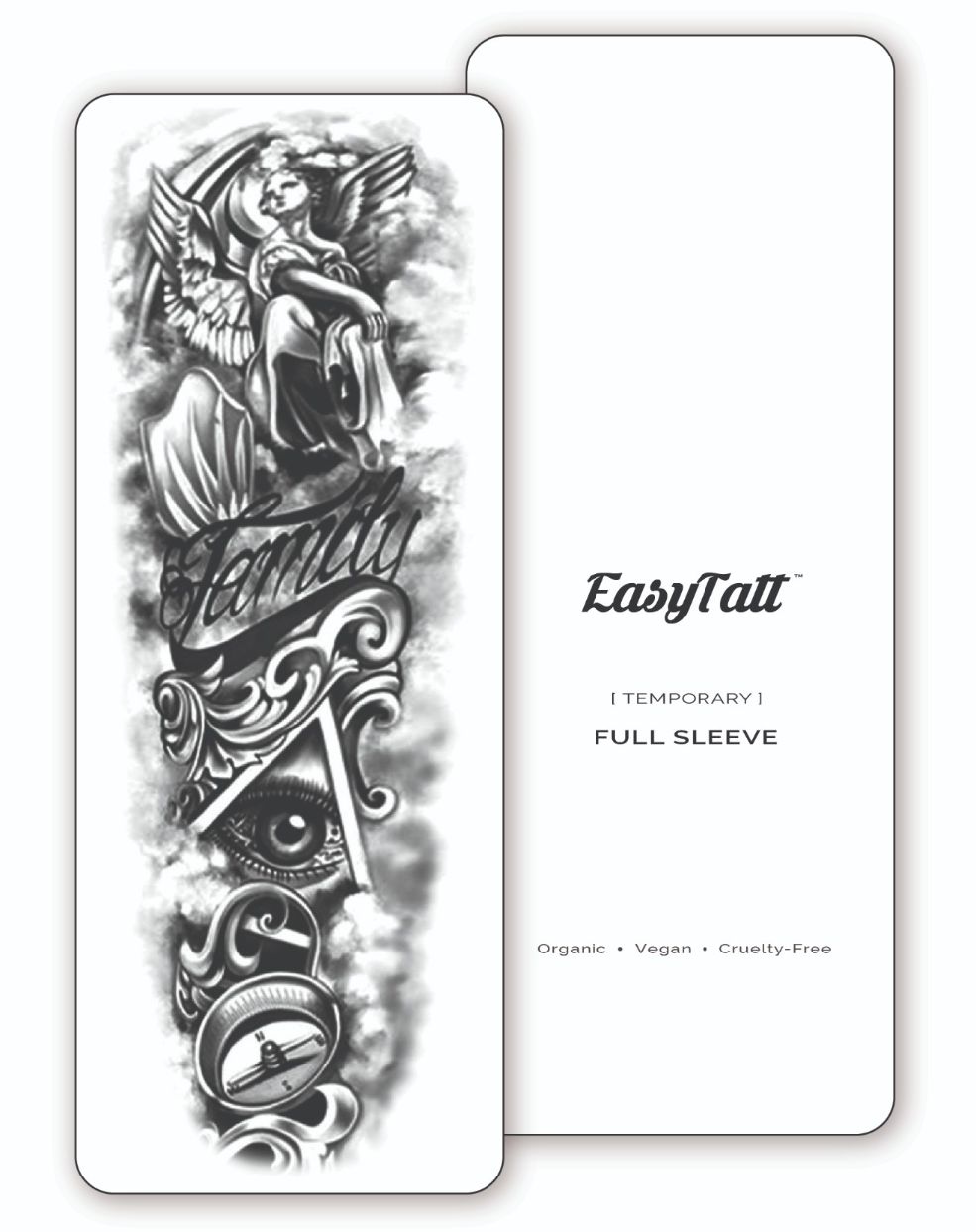 (Full Sleeve) Family - Temporary Tattoo