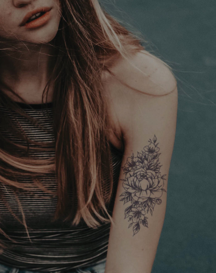 Flowers - Semi-Permanent Tattoo