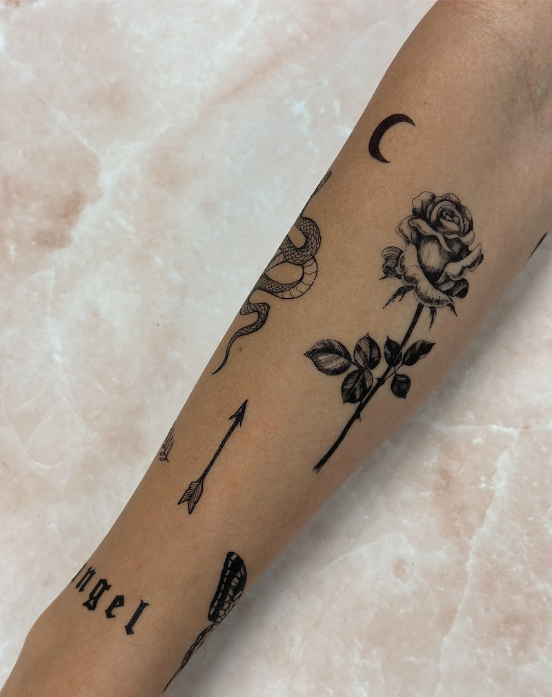 (45 Tattoos) Indecisive - Temporary Tattoos