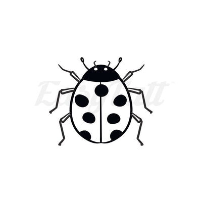 Lady Bug - Temporary Tattoo